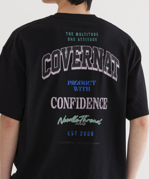 MULTI LOGO TYPOGRAPHIC T-SHIRT
