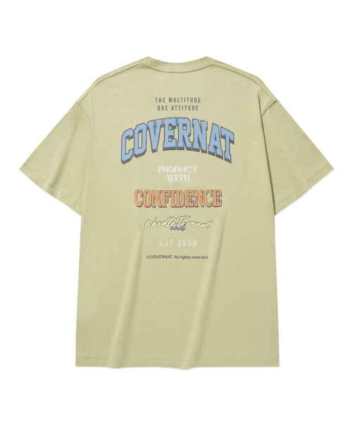 MULTI LOGO TYPOGRAPHIC T-SHIRT