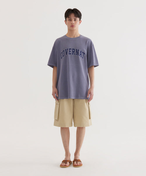 APPLIQUE ARCH LOGO DYING T-SHIRT