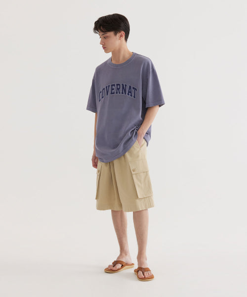 APPLIQUE ARCH LOGO DYING T-SHIRT