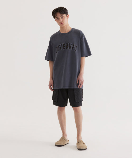 APPLIQUE ARCH LOGO DYING T-SHIRT