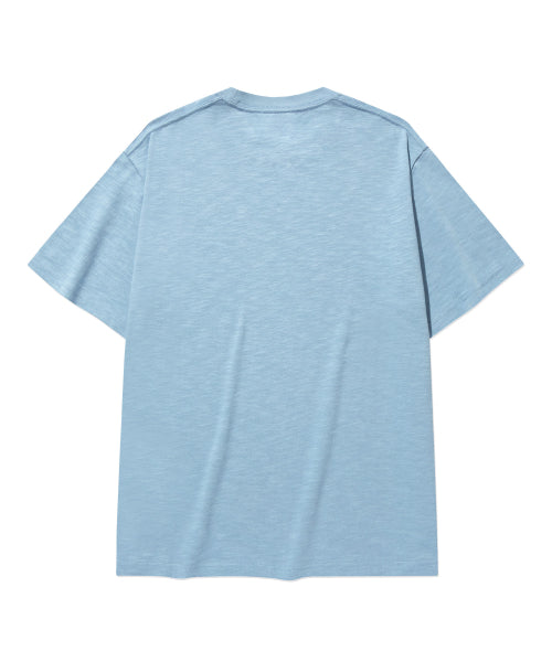 CRACK C LOGO SLUB T-SHIRT