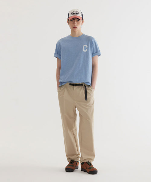 CRACK C LOGO SLUB T-SHIRT