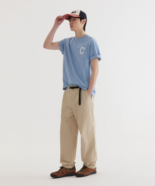 CRACK C LOGO SLUB T-SHIRT