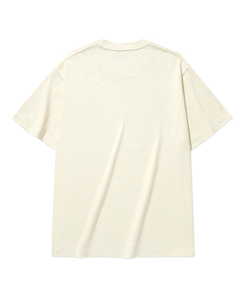 CRACK C LOGO SLUB T-SHIRT