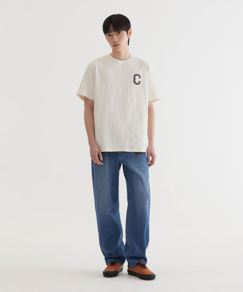 CRACK C LOGO SLUB T-SHIRT