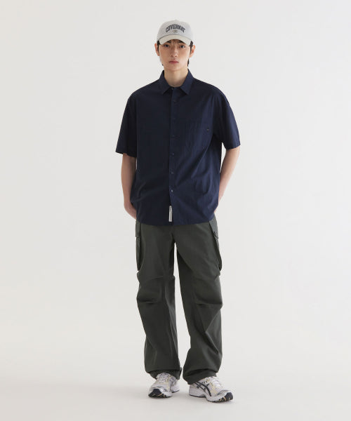 TEXTURED HALF SHIRTS
