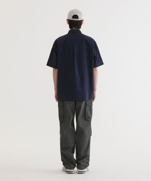 TEXTURED HALF SHIRTS