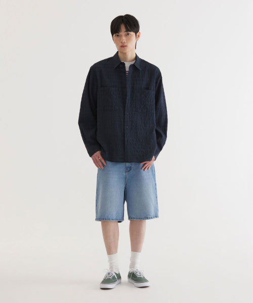 SUMMER SEERSUCKER SHIRT