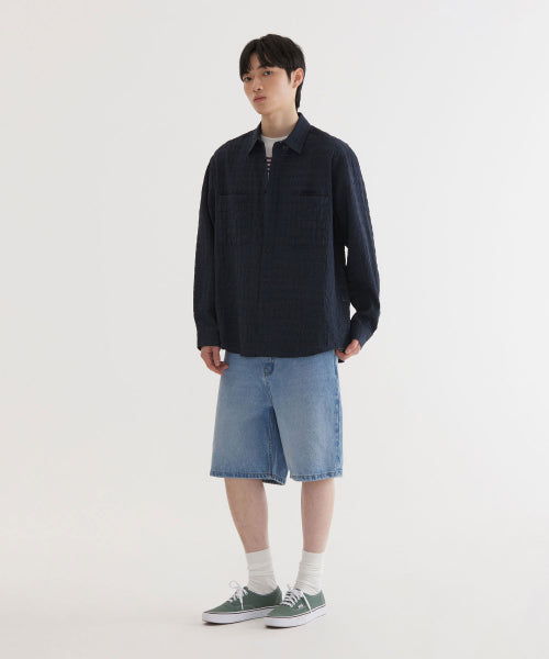 SUMMER SEERSUCKER SHIRT