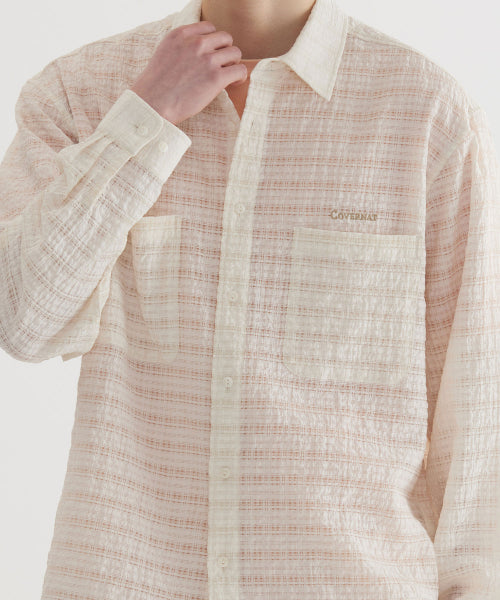 SUMMER SEERSUCKER SHIRT