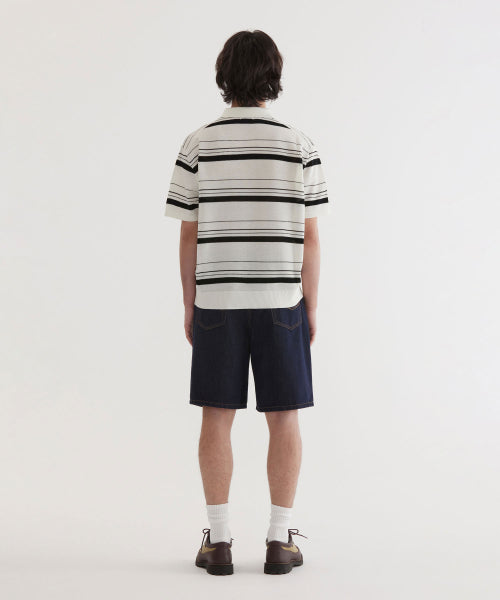 MULTI STRIPE HALF KNIT
