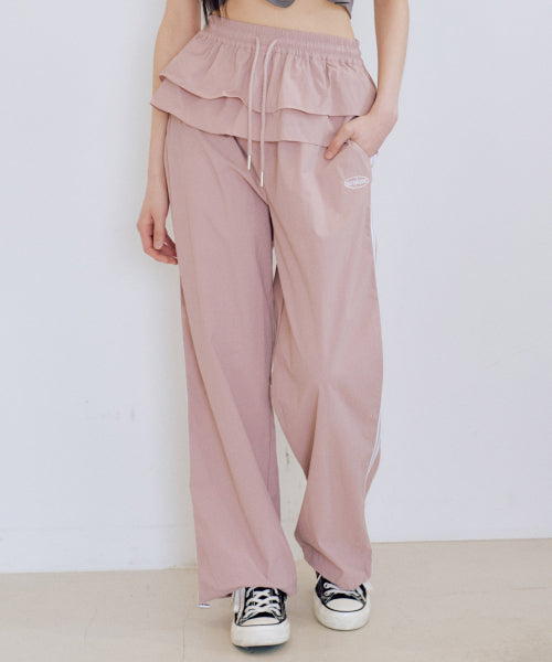 Nylon Tutu Sweat Pants [PINK]