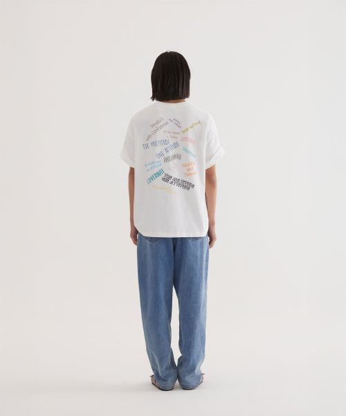 MULTI TYPOGRAPHIC T-SHIRT