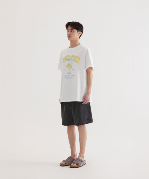 COCKTAIL GRAPHIC T-SHIRT