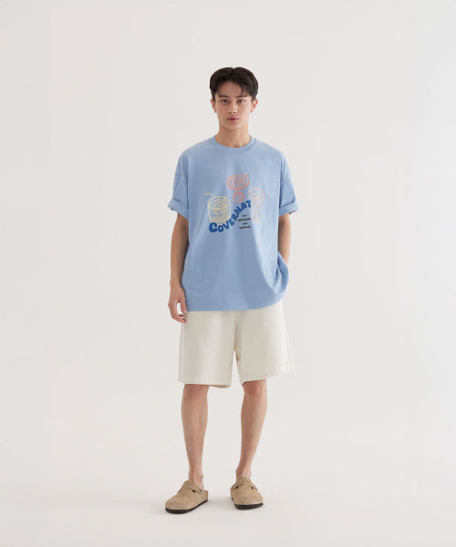 KITSCH COCKTAIL GRAPHIC T-SHIRT