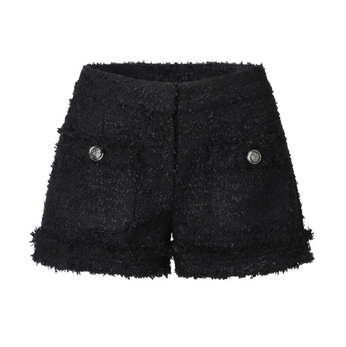 Antique Tweed Shorts (black)