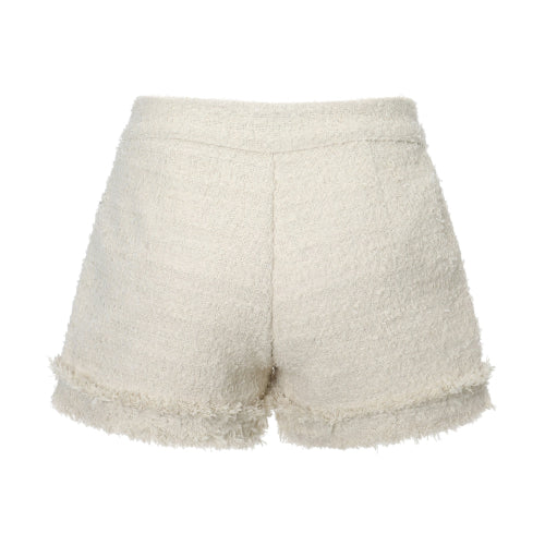 Antique Tweed Shorts (ivory)