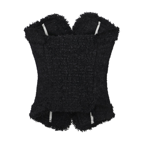 Antique Tweed Top (black)