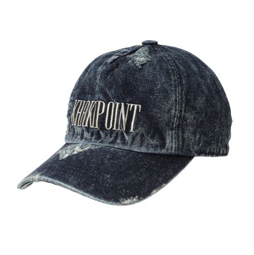 Destroyed Denim Cap (blue)