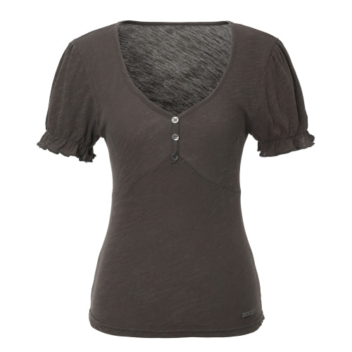 Puff Slub T-shirt (charcoal)