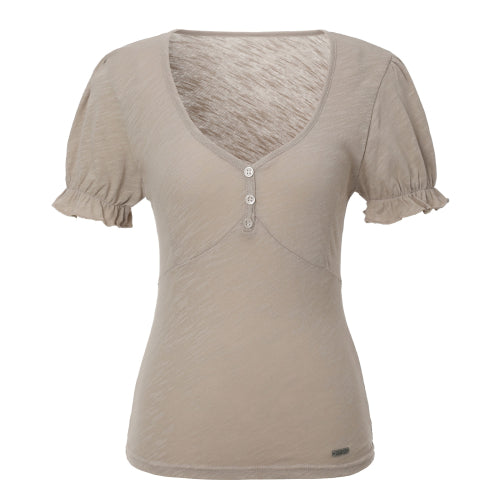 Puff Slub T-shirt (beige)