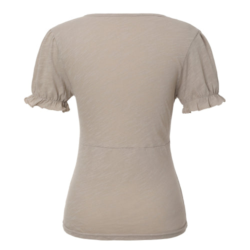 Puff Slub T-shirt (beige)