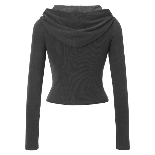 Vintage Hood T-shirt (charcoal)