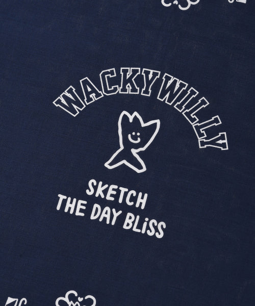 Paisley Bandana Navy