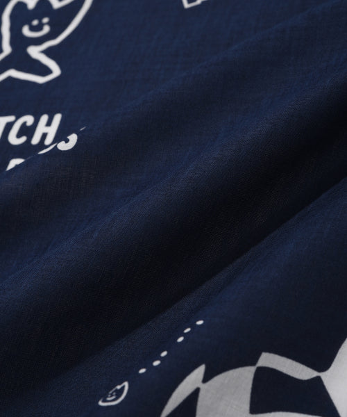 Paisley Bandana Navy