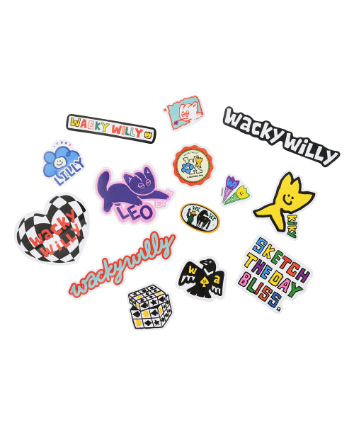 Waki Willi Teen Case Sticker SET