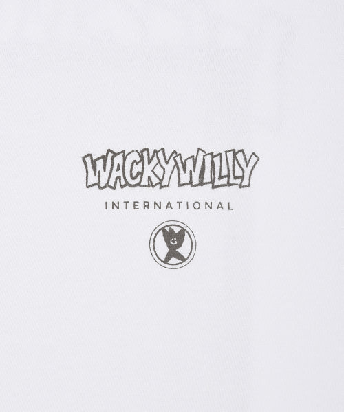 Summer Print Sleeveless T-shirt White