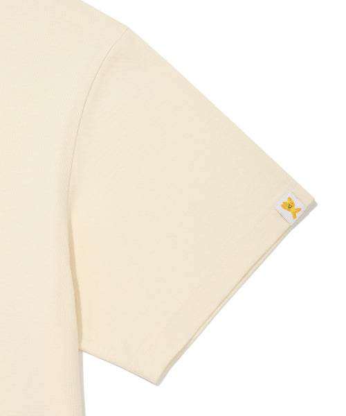 Kiki Island Graphic Short Sleeve T-shirt Cream