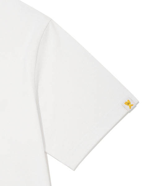 Beach Graphic Vacation Short-Sleeved T-shirt White