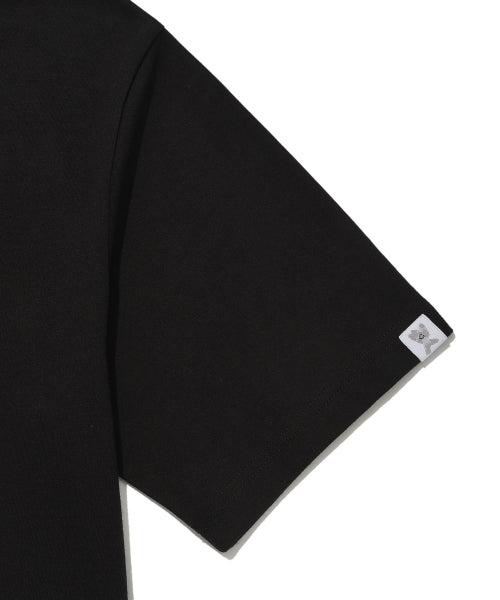 Beach Graphic Vacation Short-sleeved T-shirt Black