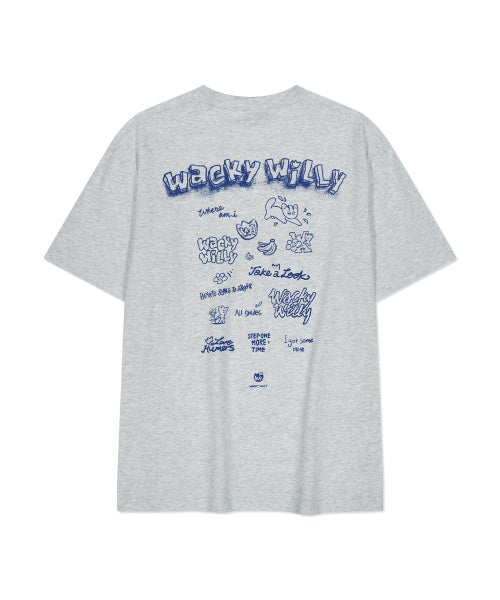 Sketch Graphic Short-sleeved T-shirt (3 colors)