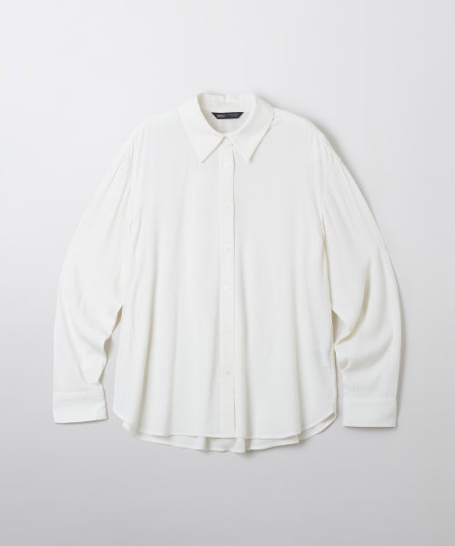 See-Through Long-Sleeved Shirt_SPYWF37W14