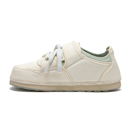 [Ochigi x Iseulo] Pocoree Friends 3300 Canvas Low Ivory FLOTFA0W24