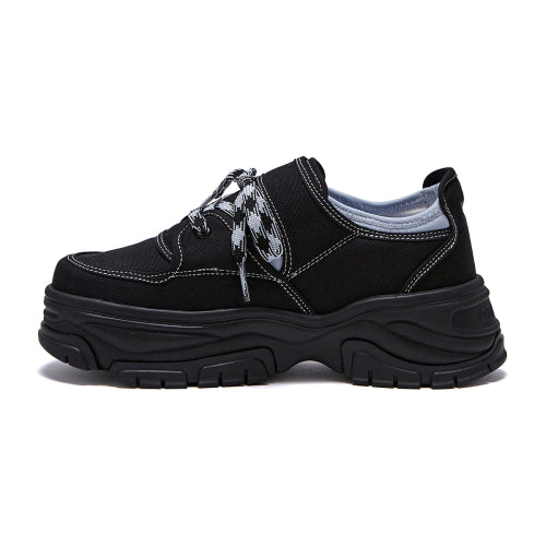 [Ochigi x Iseulo] Pocoree Friends 3300 Canvas High Black FLOTFA0W22