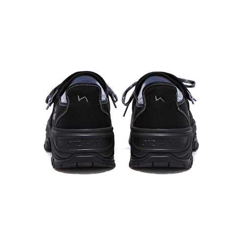 [Ochigi x Iseulo] Pocoree Friends 3300 Canvas High Black FLOTFA0W22