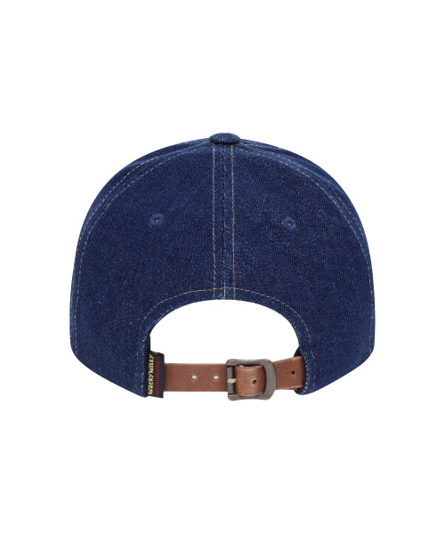 typo denim ball cap (3 colors)