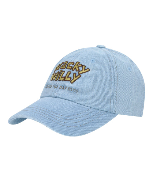 typo denim ball cap (3 colors)