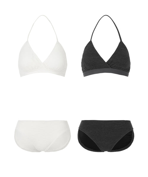 Keira See-Through Bikini Set [WHITE]