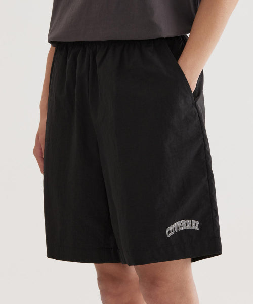 Regular Easy Nylon Shorts Black