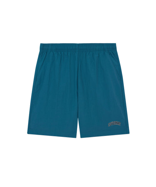 Regular Easy Nylon Shorts Turquoise
