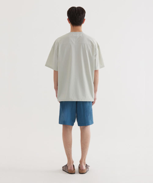 Regular Easy Nylon Shorts Turquoise