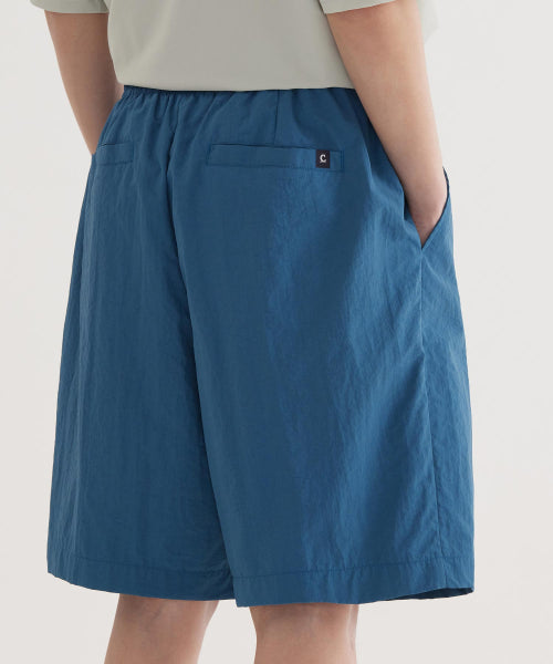 Regular Easy Nylon Shorts Turquoise