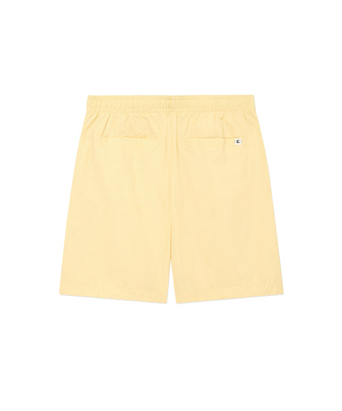 Regular Easy Nylon Shorts Yellow