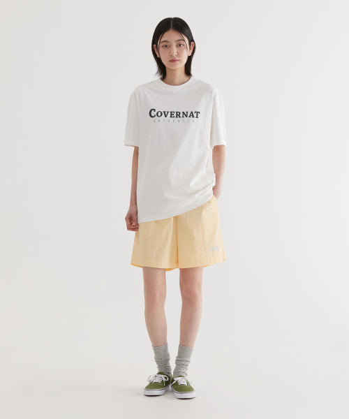 Regular Easy Nylon Shorts Yellow