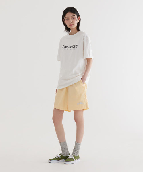 Regular Easy Nylon Shorts Yellow